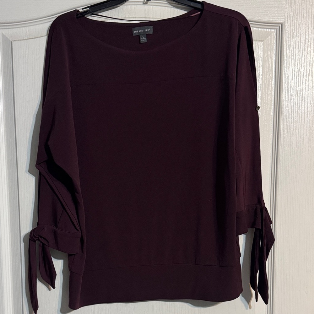 The Limited Women's Deep Plum Blouse